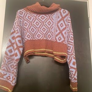 Free People Crop Sweater